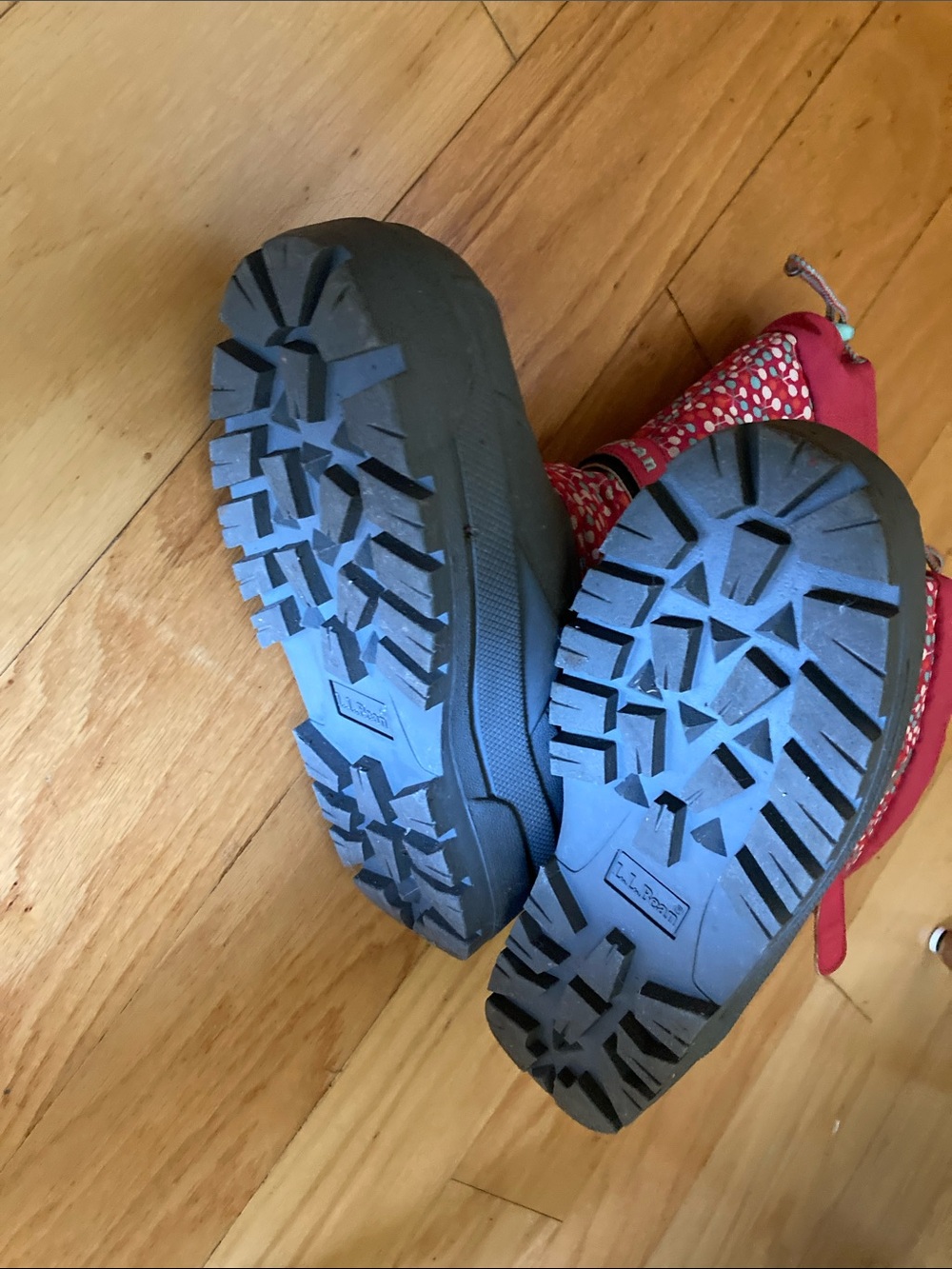 L.L. Bean Kids snow boots big girl size 6 - Picture 6 of 7